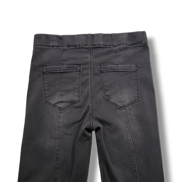 Liverpool Moto‎ Jeans Womens 4 Black Pull On Mid Rise Ankle Zipper - Picture 5 of 10